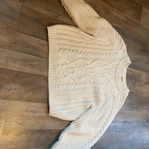 Free People Frankie Cable Sweater - Picture 2 of 10